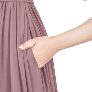 Dress/formal/bridesmaid/prom (fabric is chiffon)